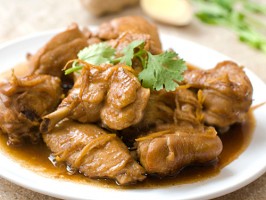 Gà kho gừng